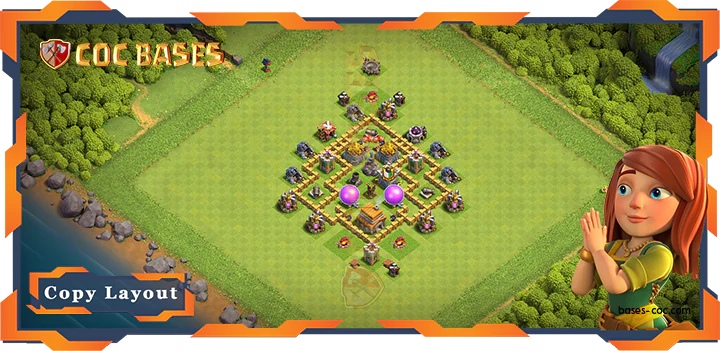 Top Base TH5 Max Levels with Link, Farming Layout – Clash of Clans (55)