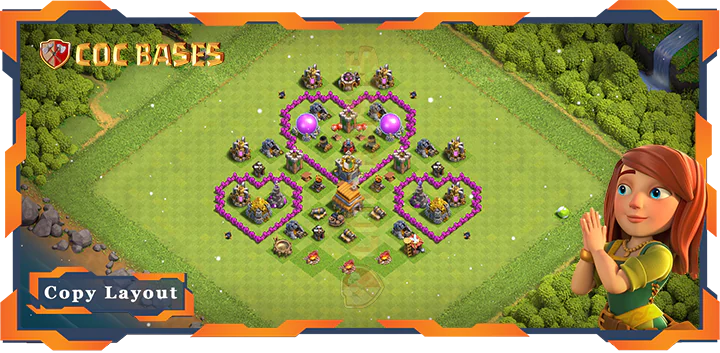 Top Troll/Funny Base TH6 Max Levels with Link, Clash of Clans (79)