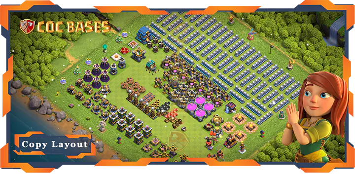 Top Troll/Funny Base TH12 with Link, Funny Layout – Clash of Clans (386)