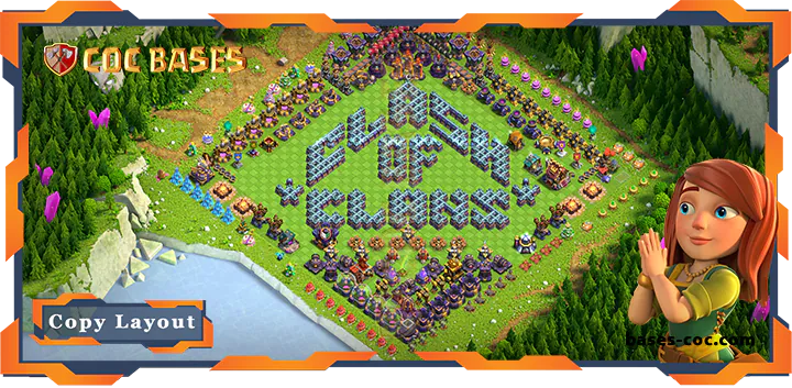 Top Troll Base TH15 with Link, Funny Layout – Clash of Clans (156)