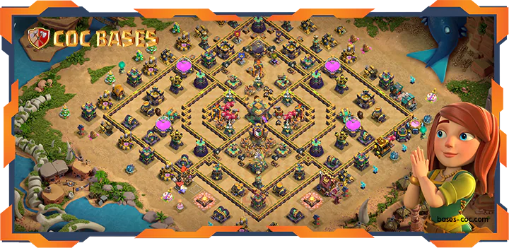 Top Farming Base TH14 with link, Trophy, Anti 2 Star Layout – Clash of Clans (391)