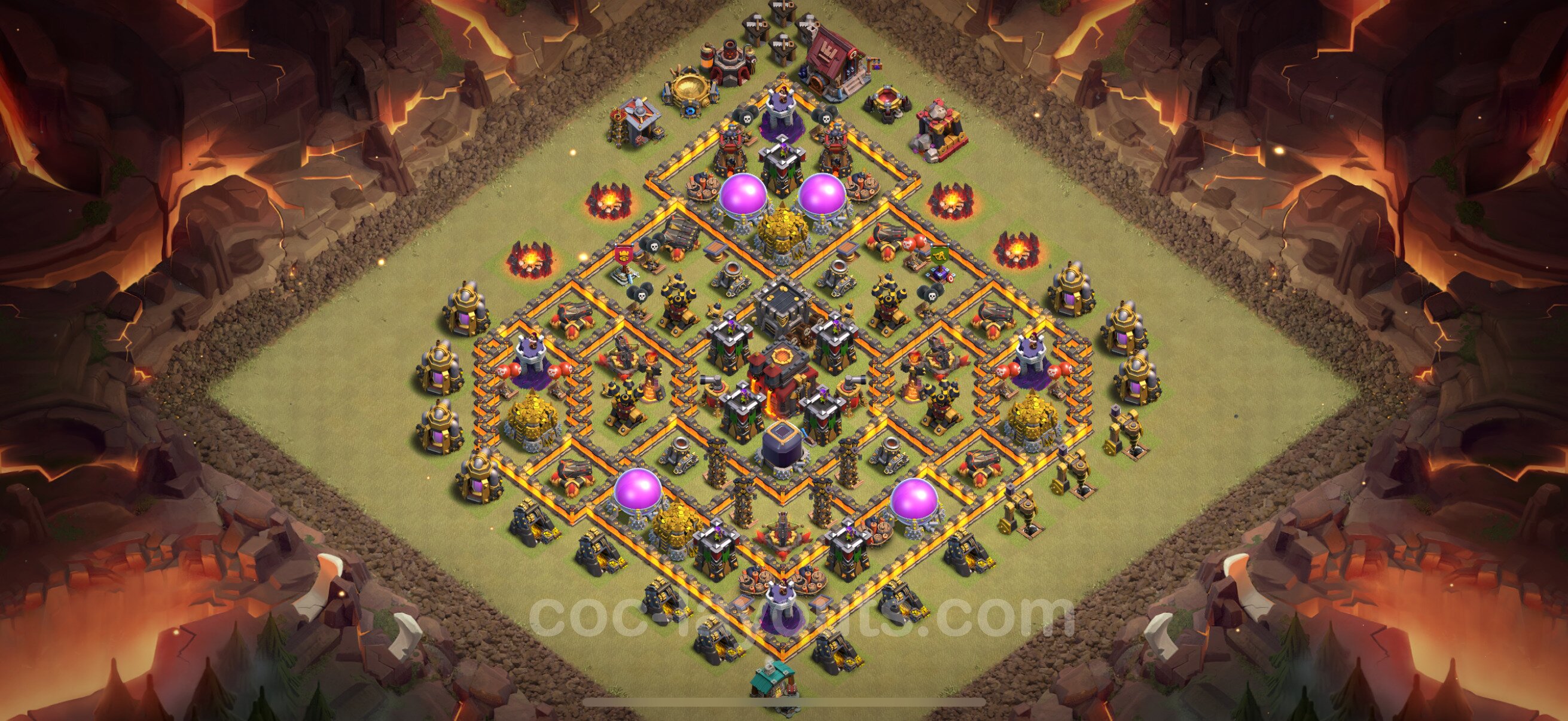 TH10 Die Max War Base vom RH10 #170