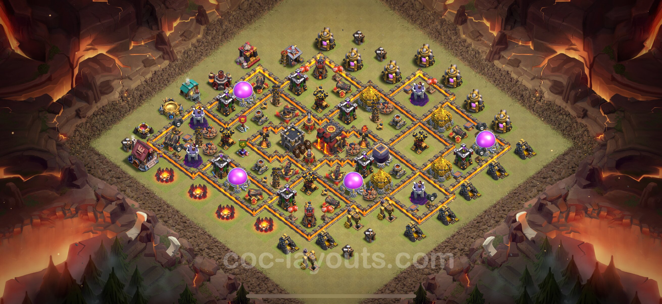 TH10 Die War Base vom RH10 #180