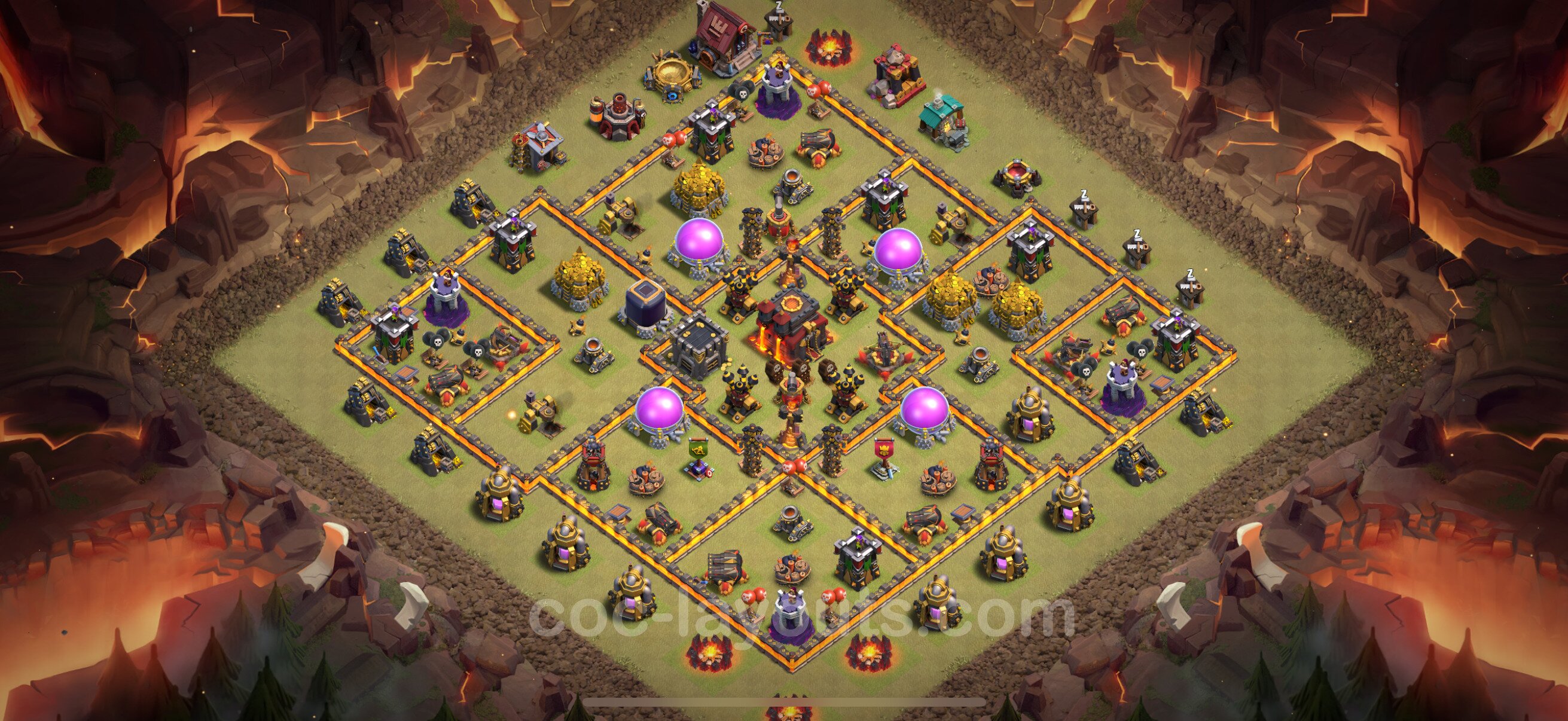 TH10 Die Max War Base vom RH10 #168