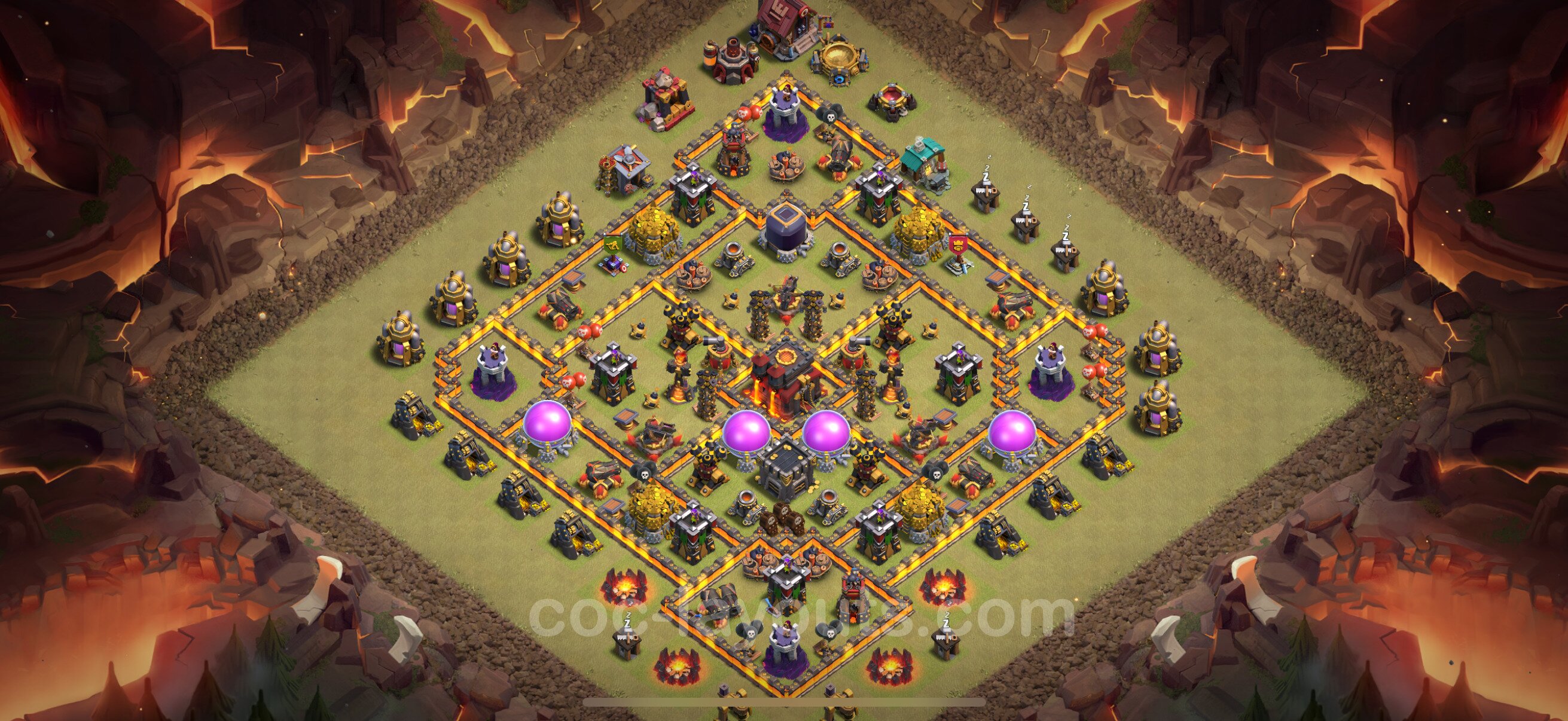 TH10 Die Max War Base vom RH10 #179
