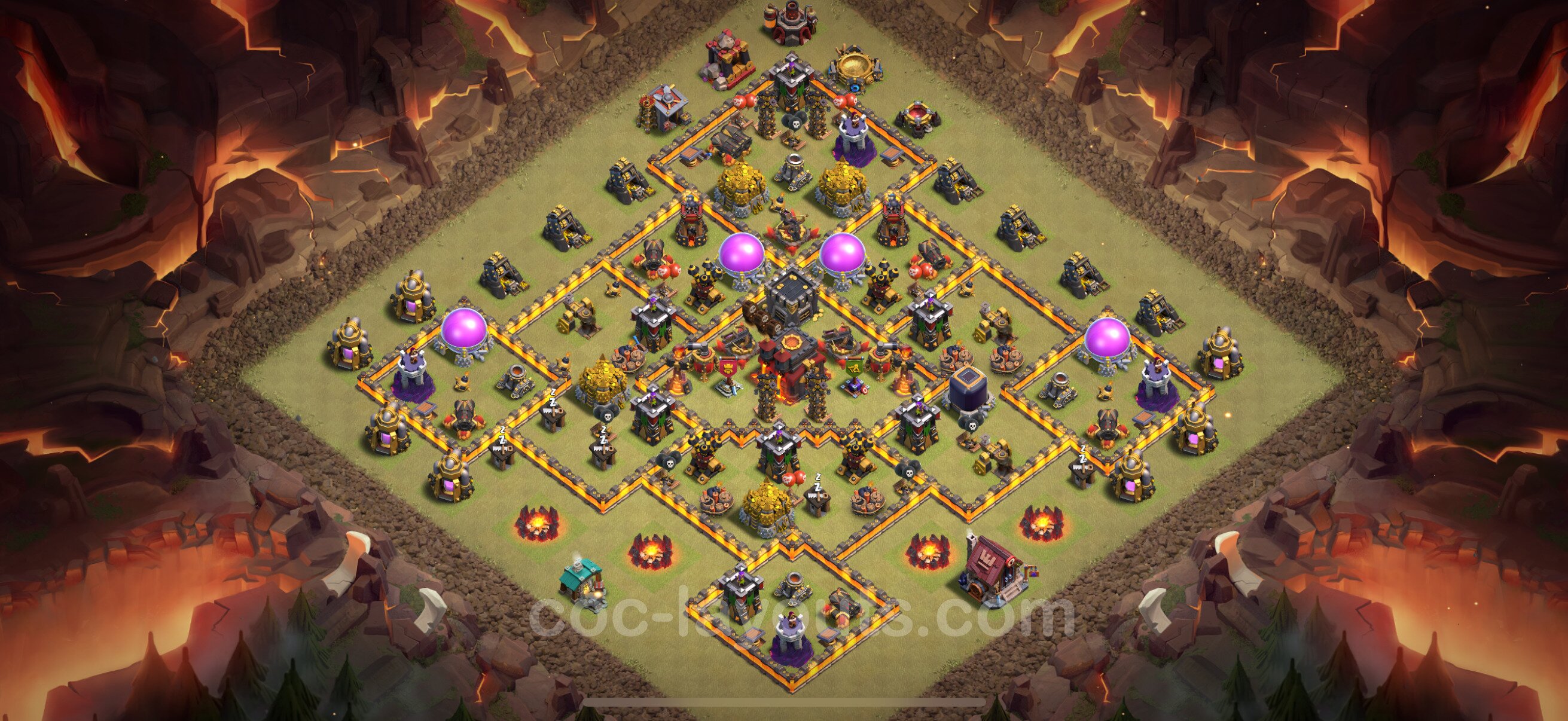 TH10 Die Max War Base vom RH10 #172