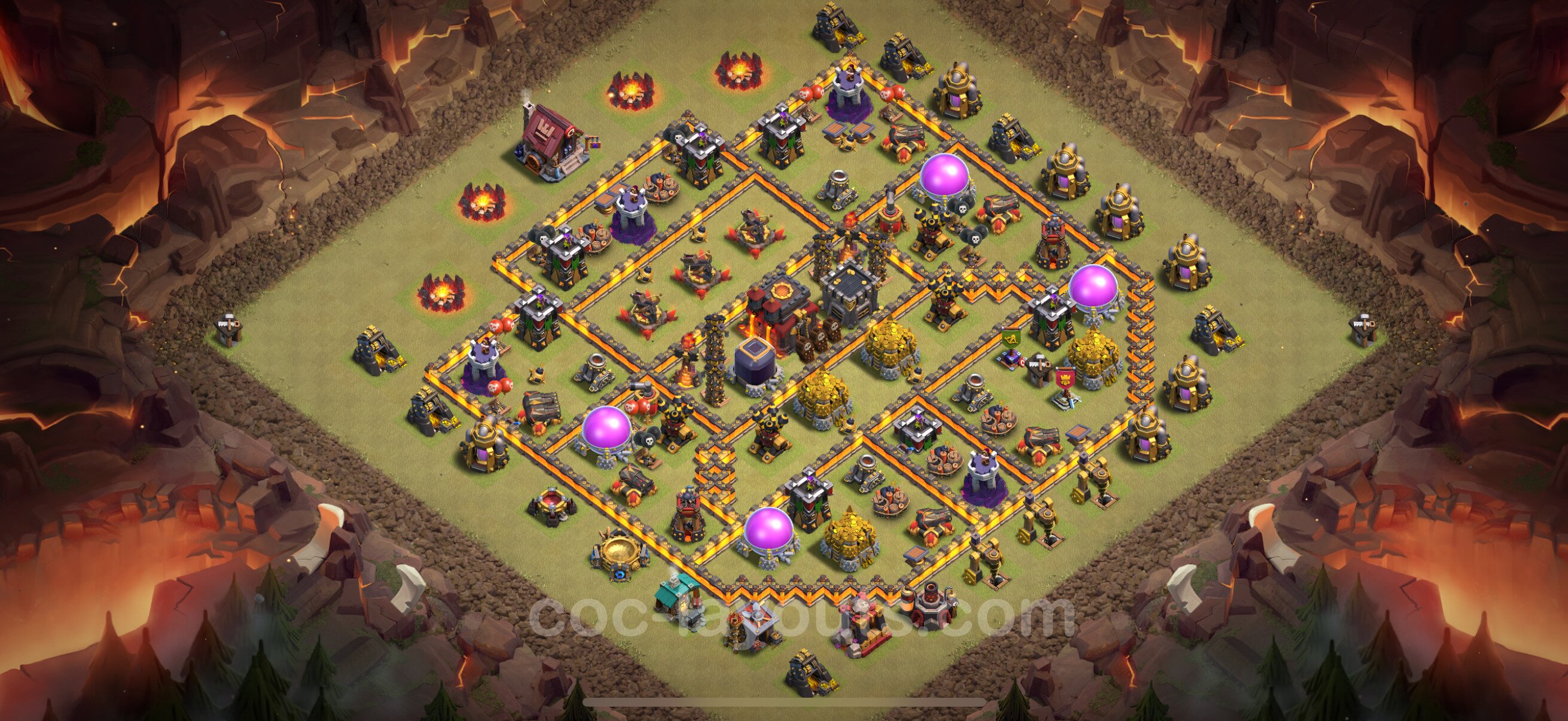TH10 Die Max War Base vom RH10 #177