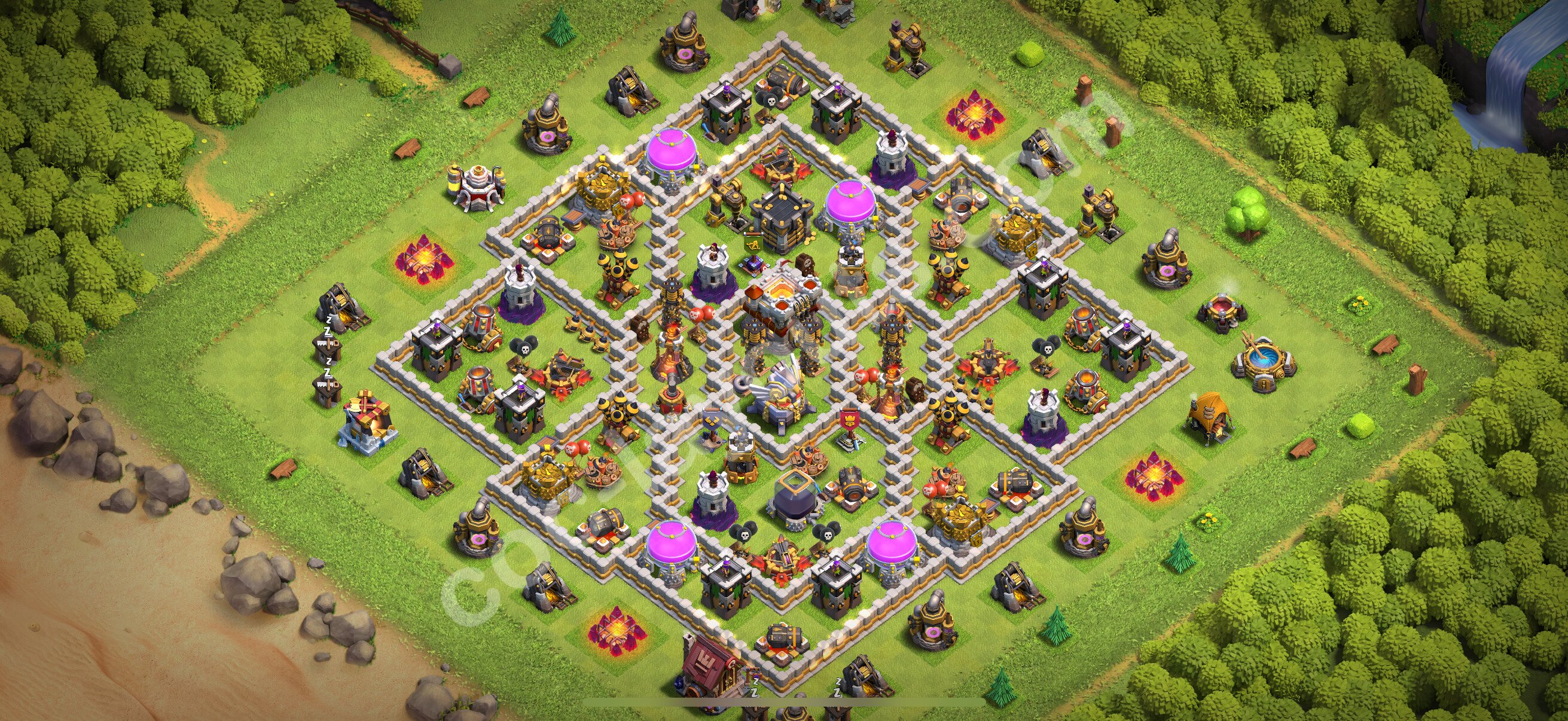 TH11 Die Anti Dragon Base vom RH11 #123