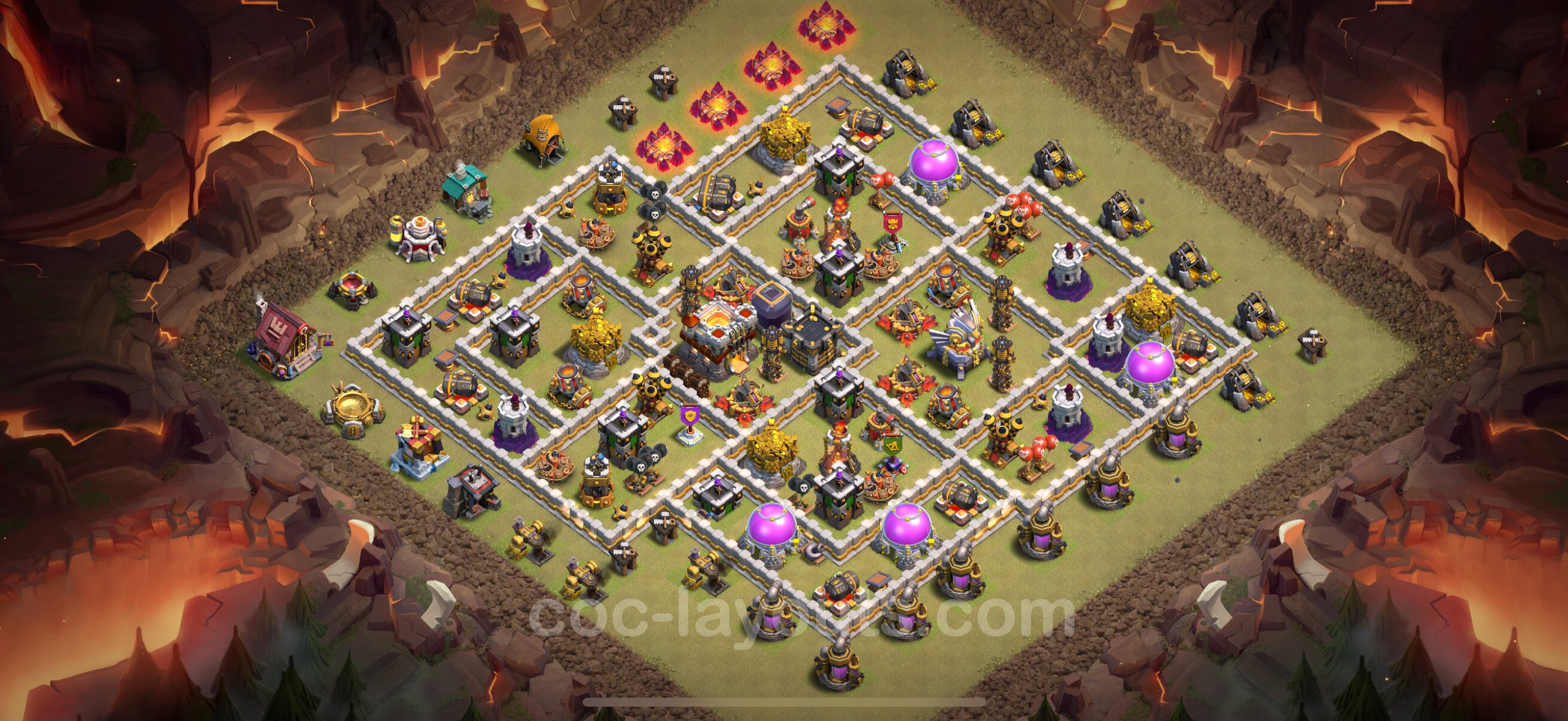 TH11 Die War Base vom RH11 #182