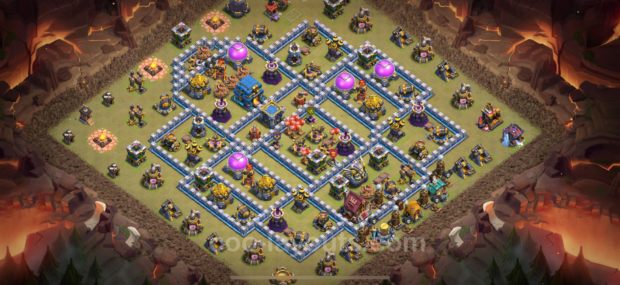 TH12 Die War Base vom RH12 #176