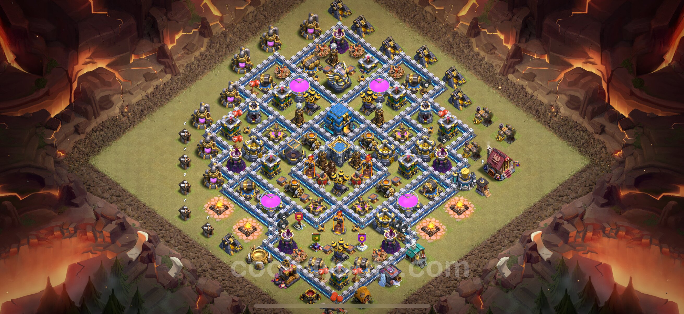 TH12 Die War Base vom RH12 #168