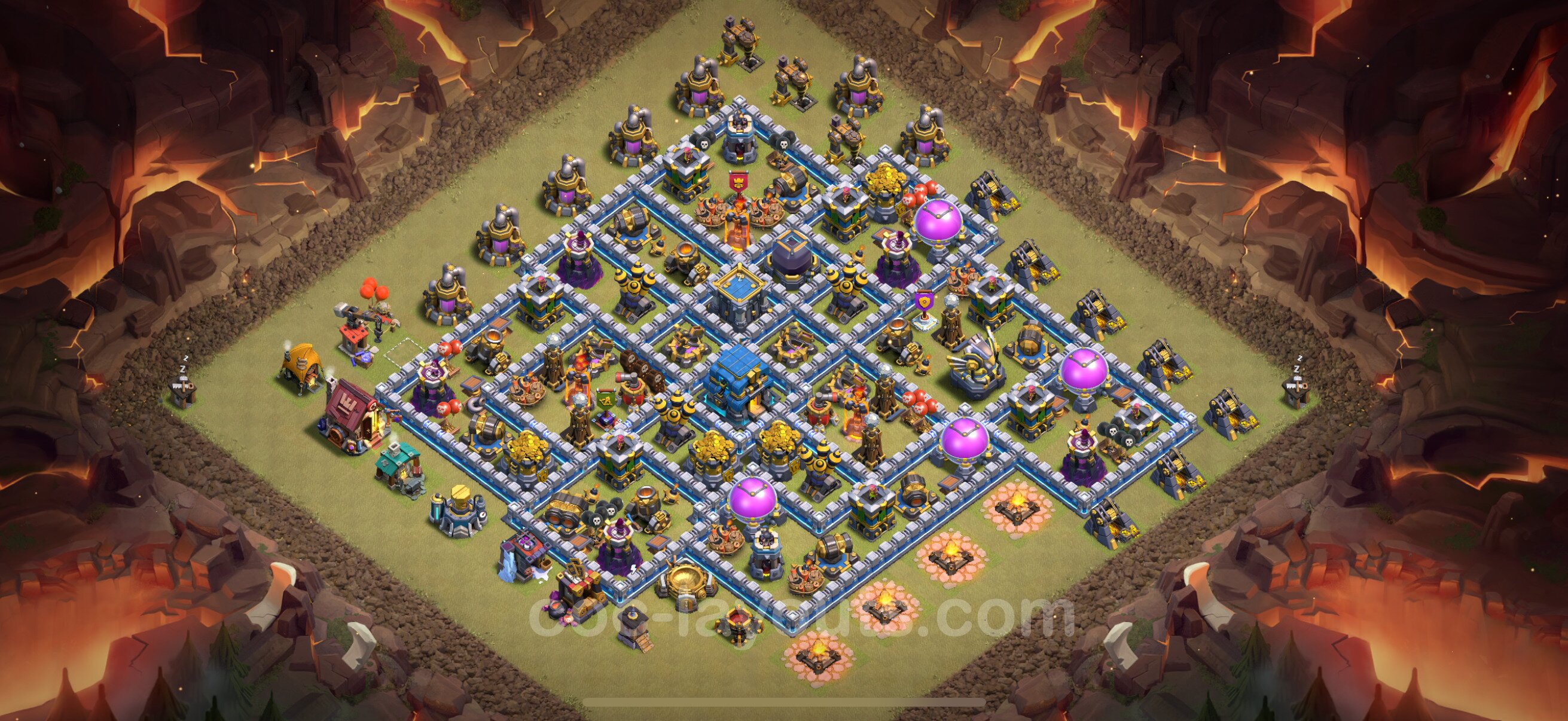 TH12 Die Max War Base vom RH12 #161