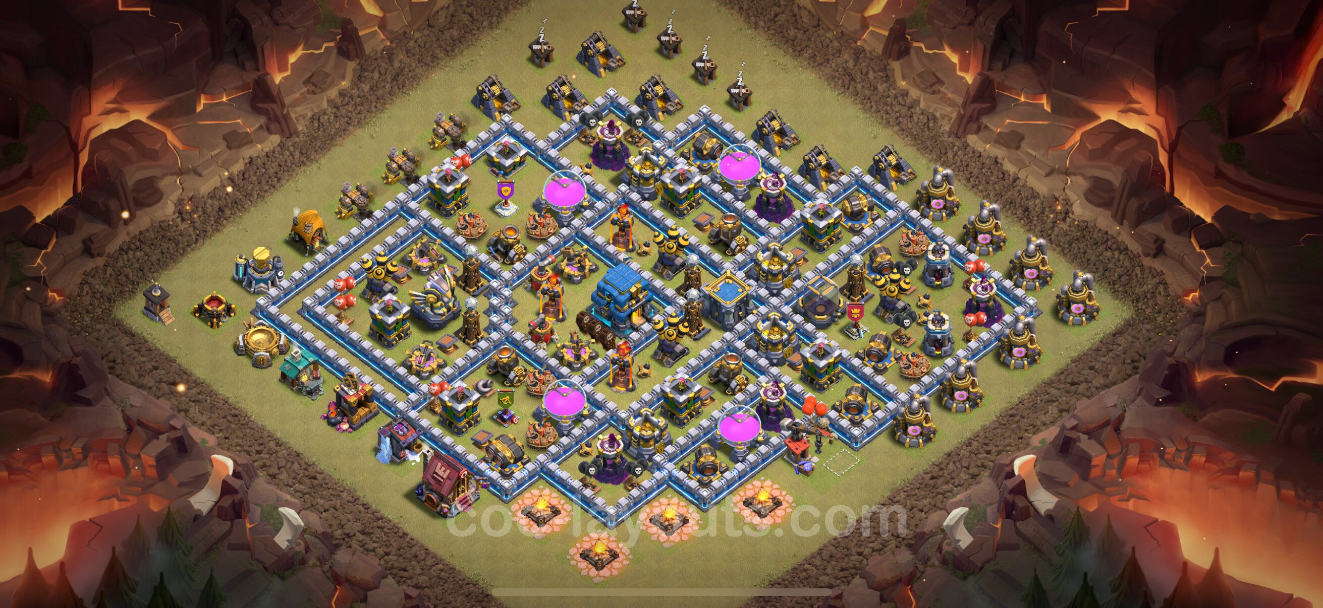 TH12 Die War Base vom RH12 #170