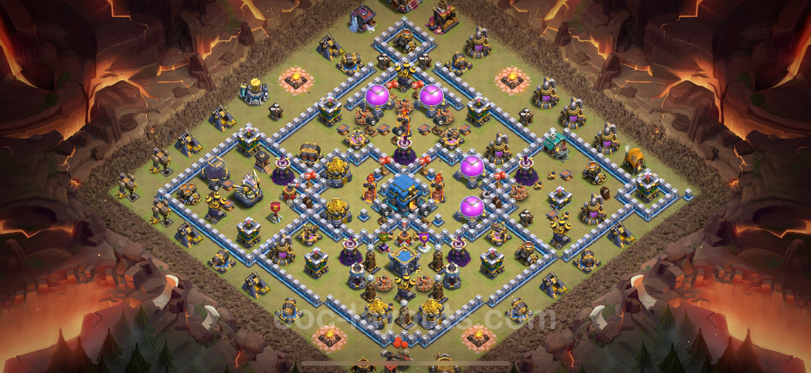 TH12 Die War Base vom RH12 #179