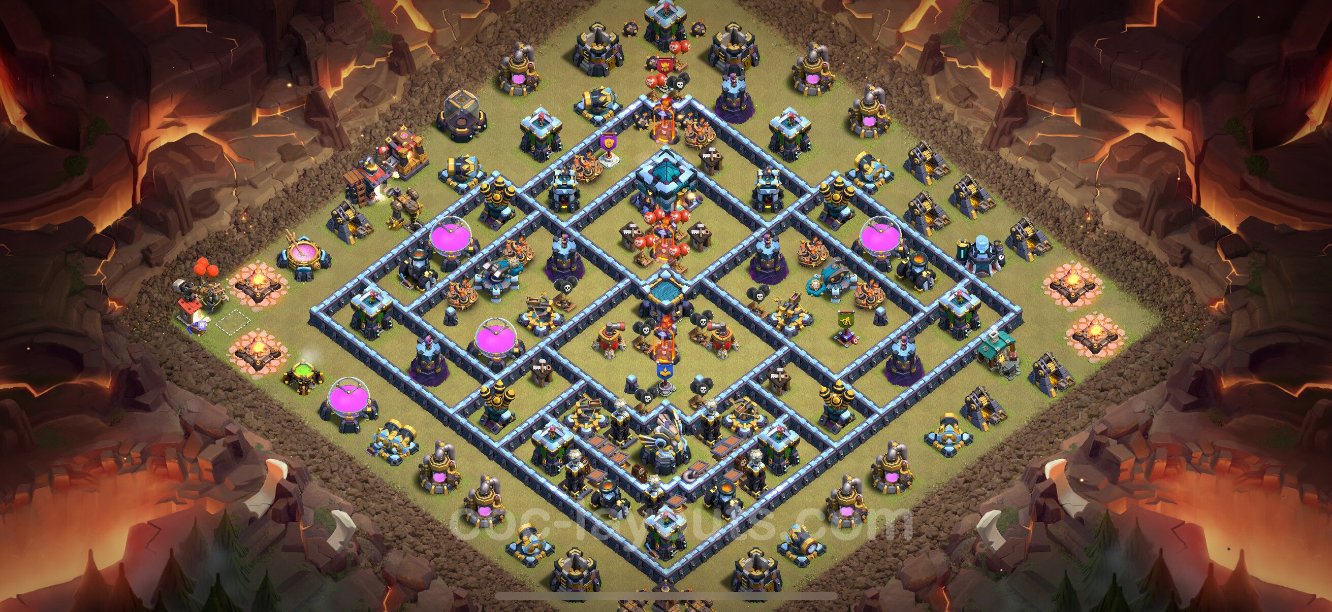 TH13 Die War Base vom RH13 #275