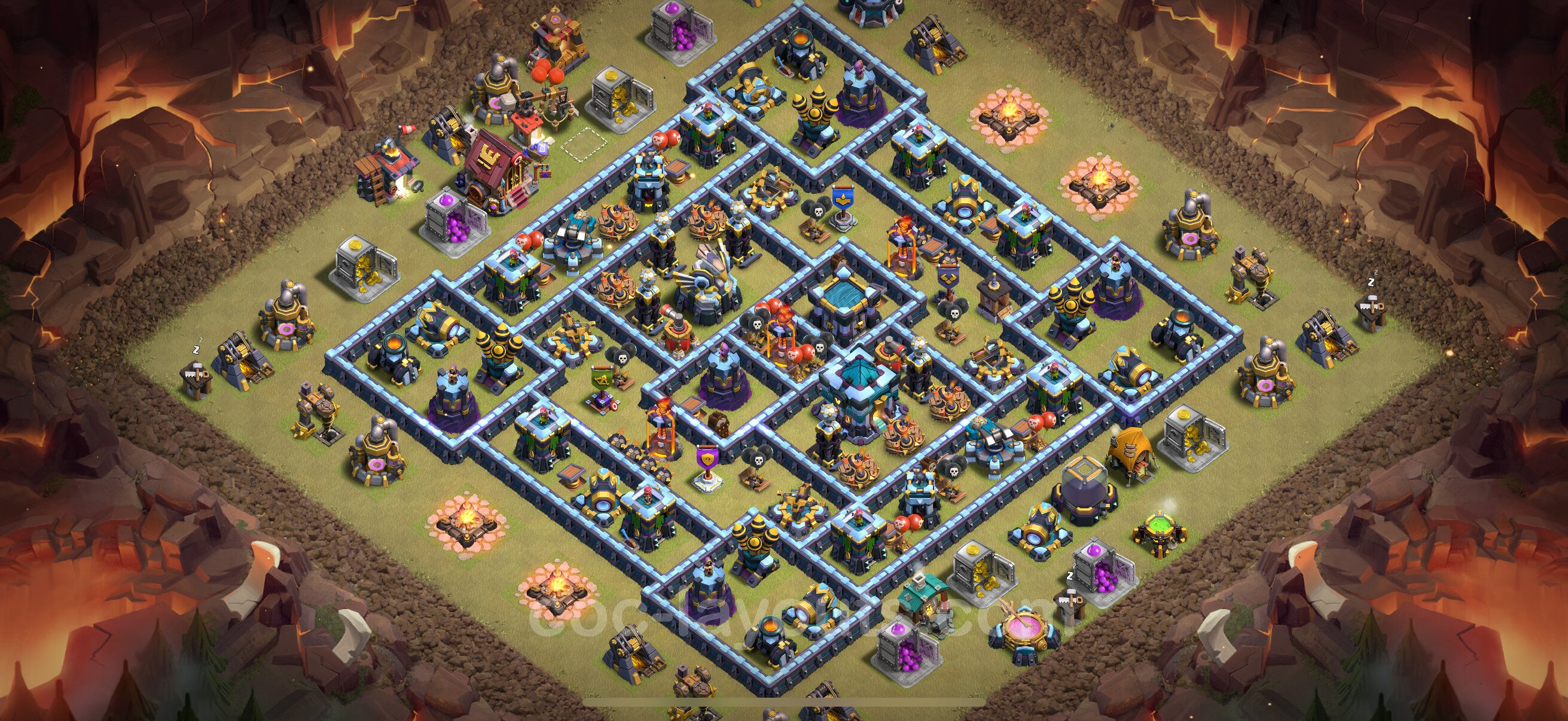 TH13 Die War Base vom RH13 #266