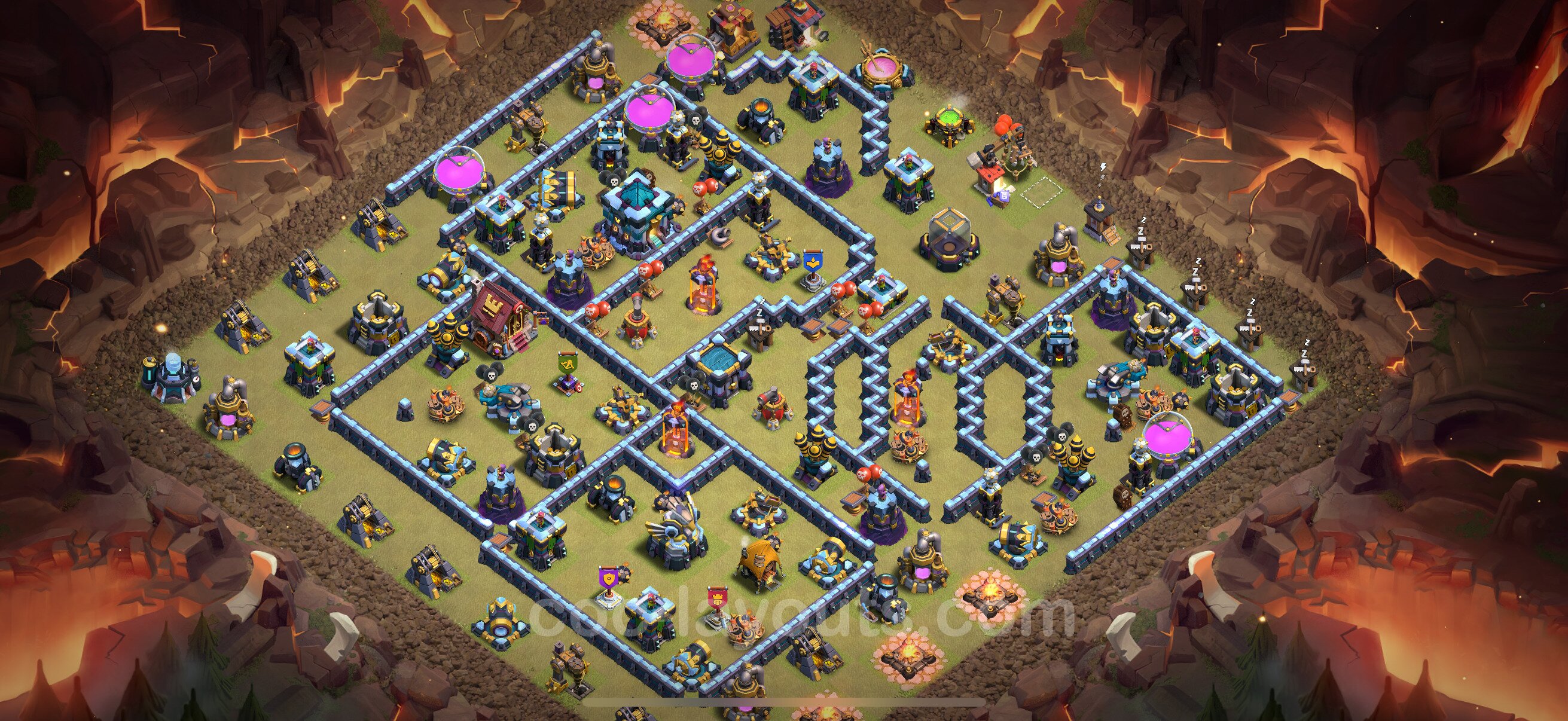 TH13 Die War Base vom RH13 #276