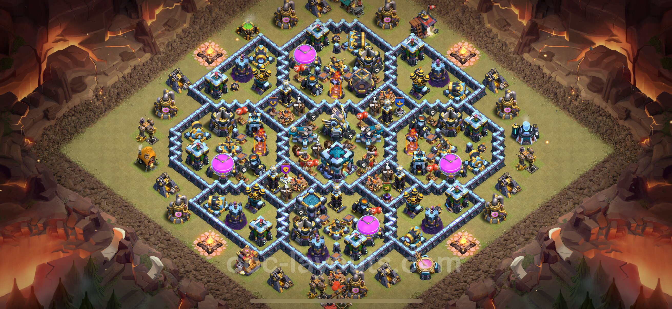 TH13 Die Max War Base vom RH13 #278