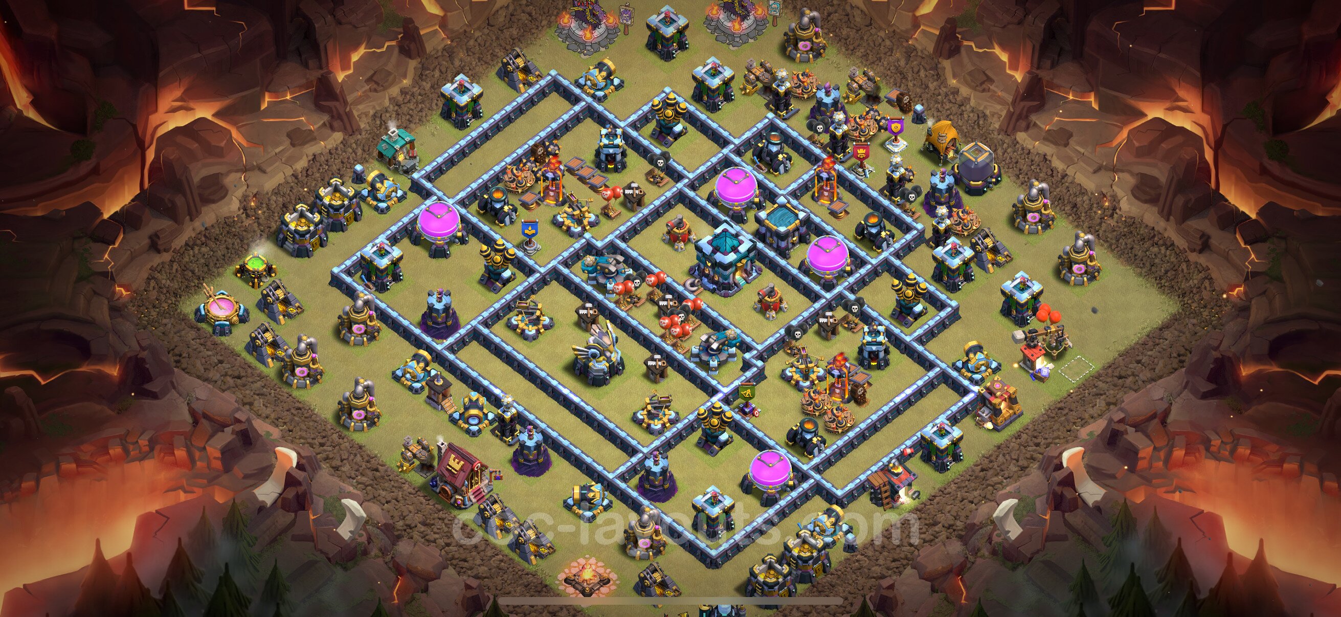 TH13 Die War Base vom RH13 #280