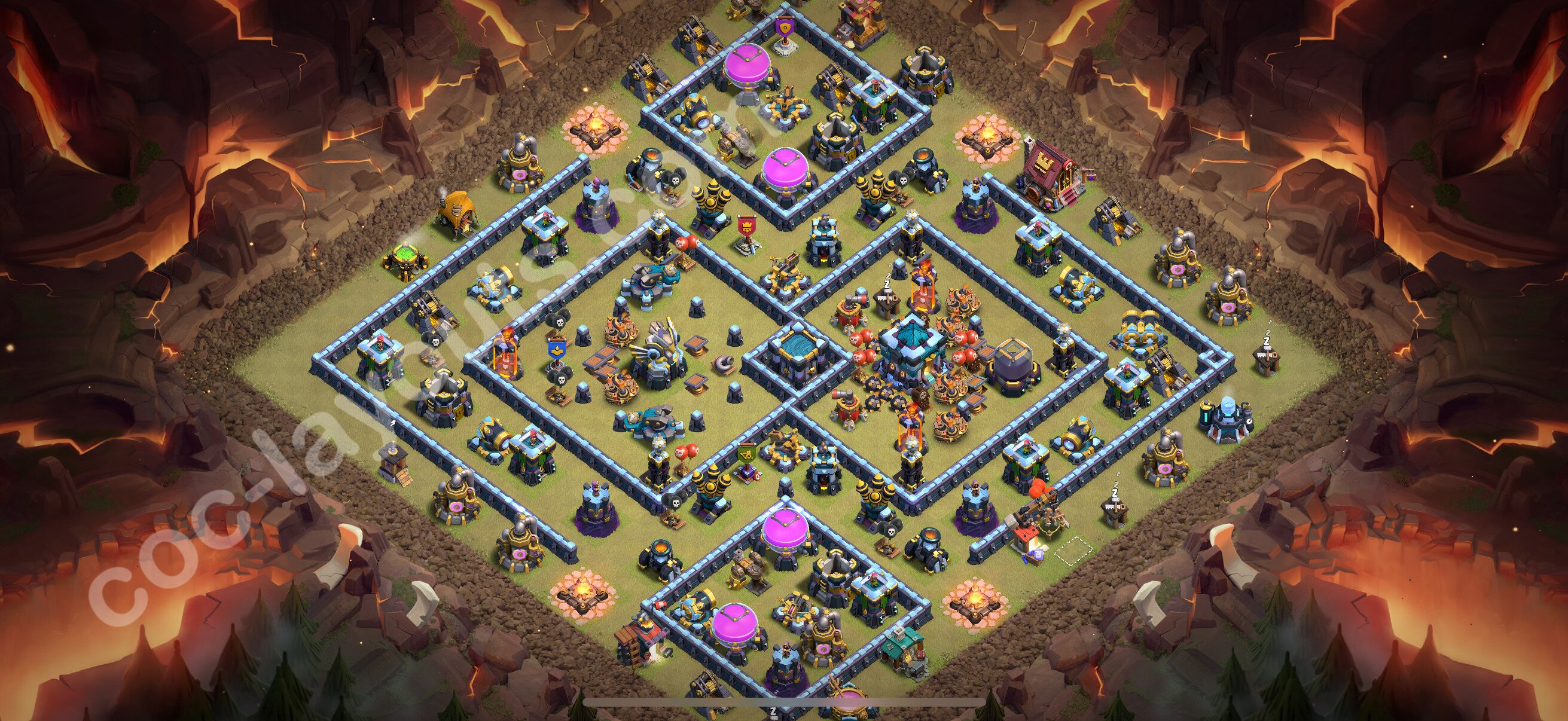 TH13 Die War Base vom RH13 #269