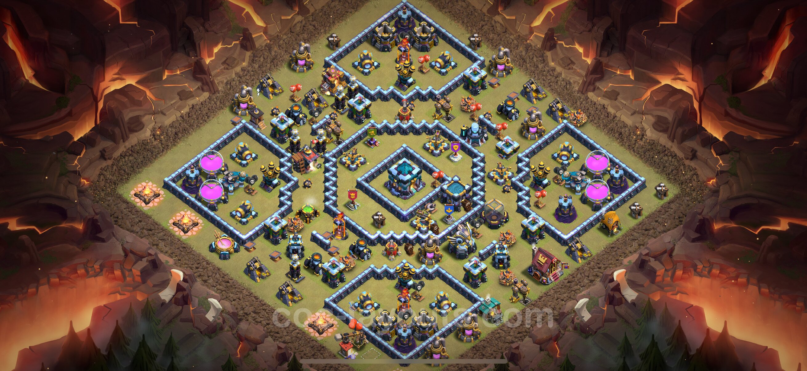 TH13 Die War Base vom RH13 #270