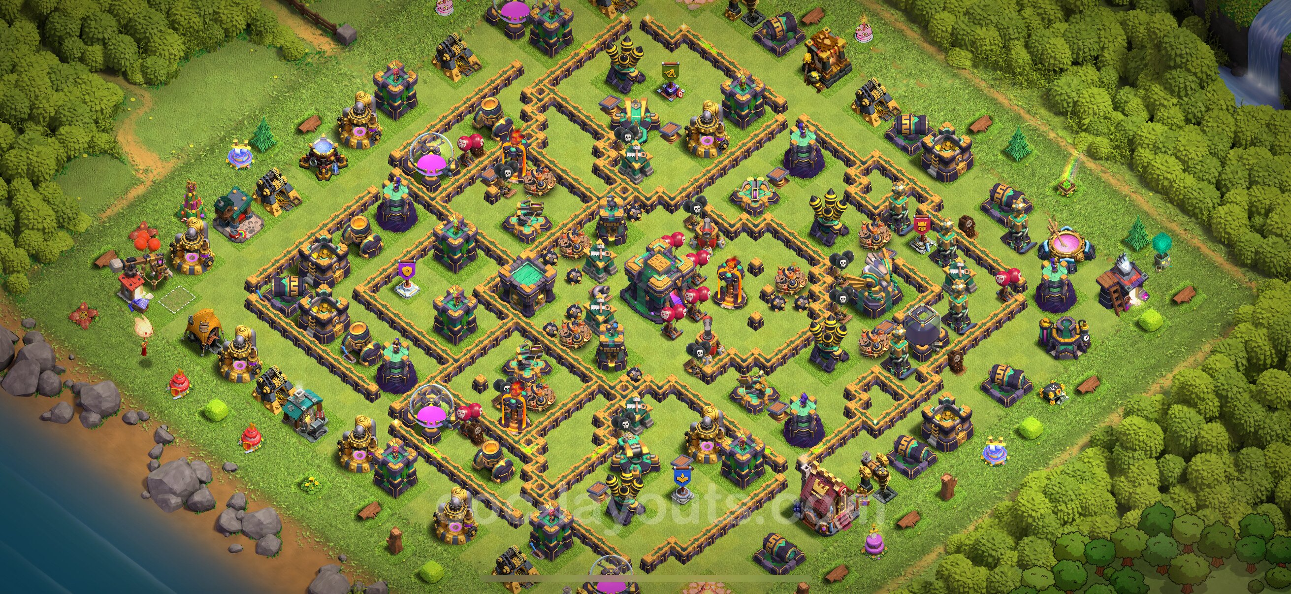TH14 Die Anti P.E.K.K.A / Golem Base vom RH14 #73