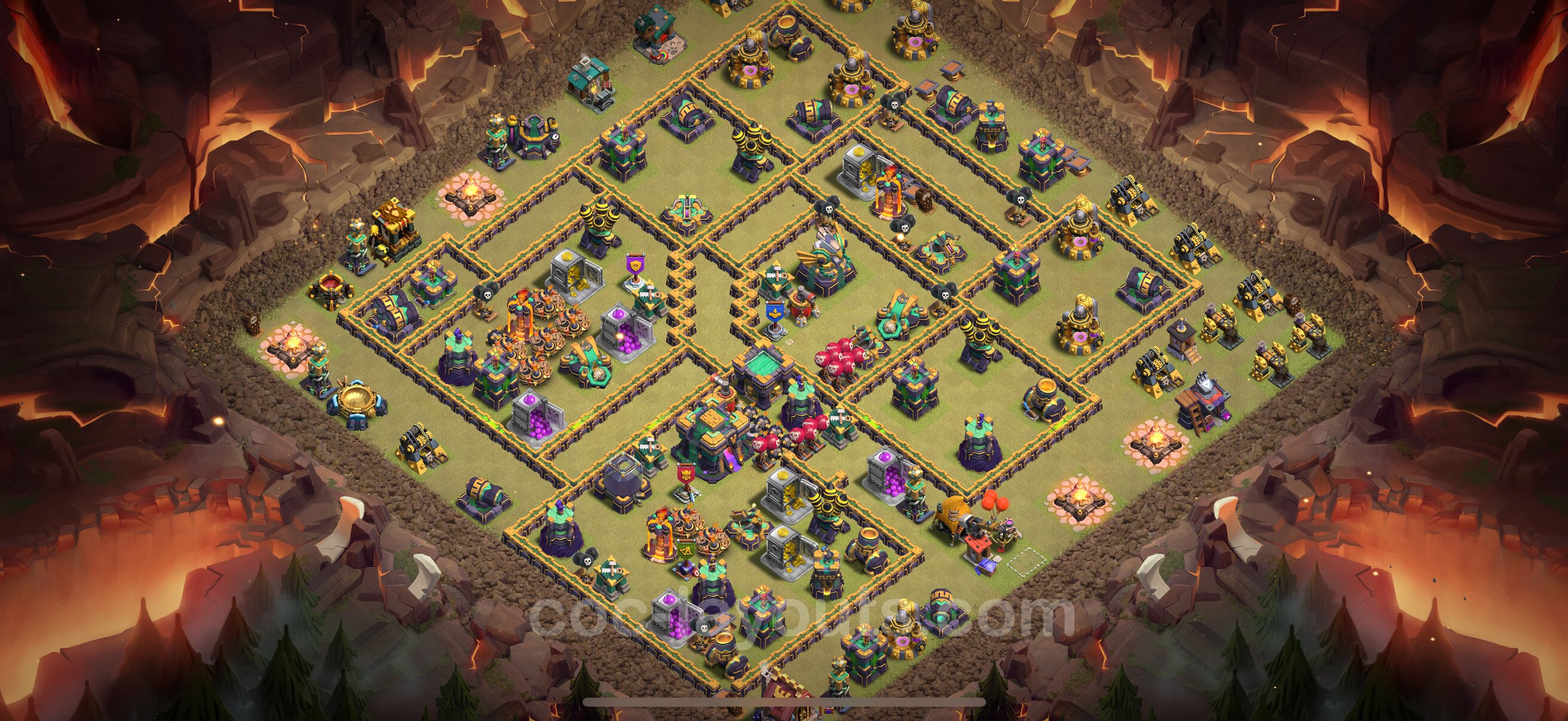 TH14 Die Max War Base vom RH14 #205