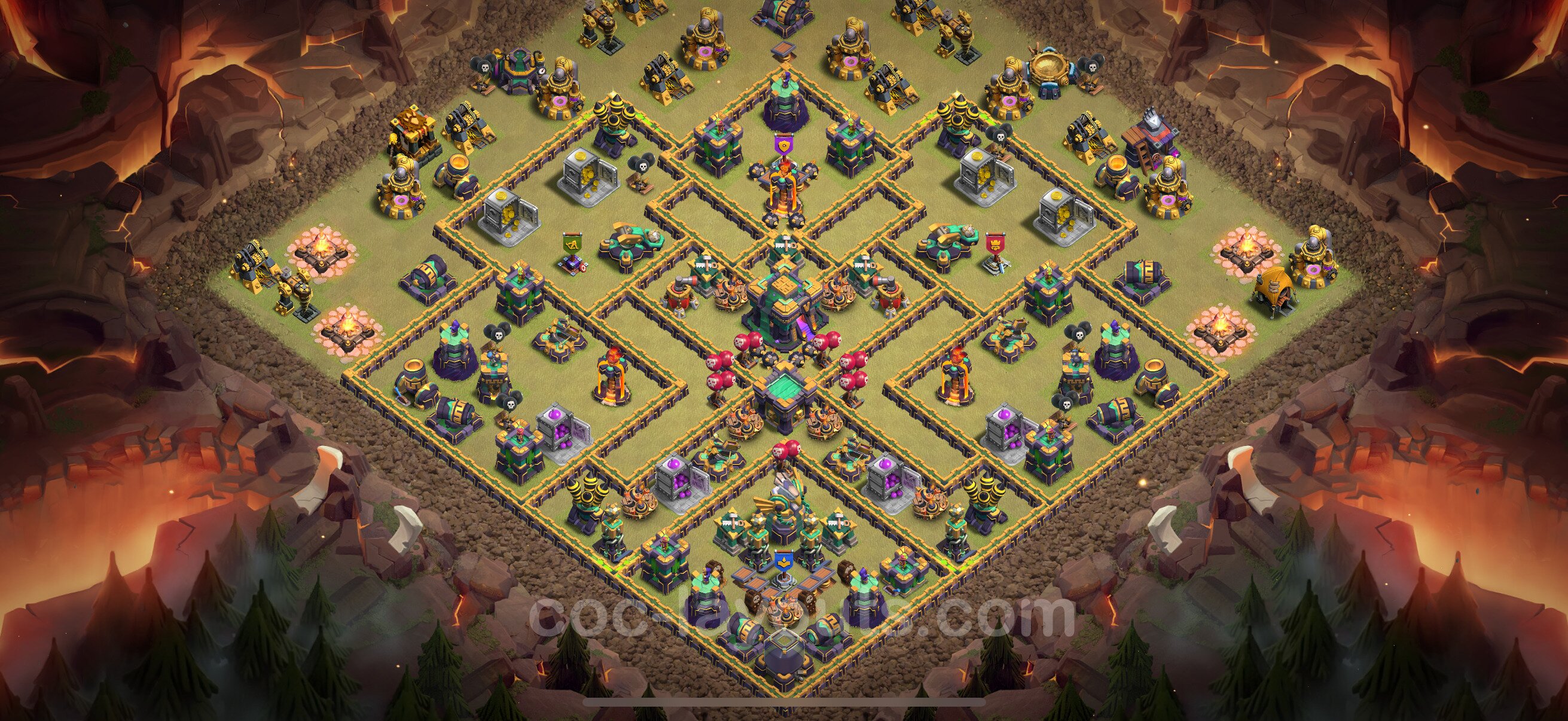 TH14 Die Max War Base vom RH14 #204