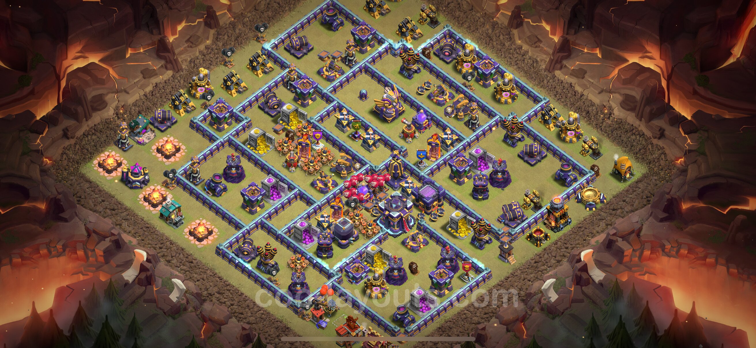 TH15 Die War Base vom RH15 #117