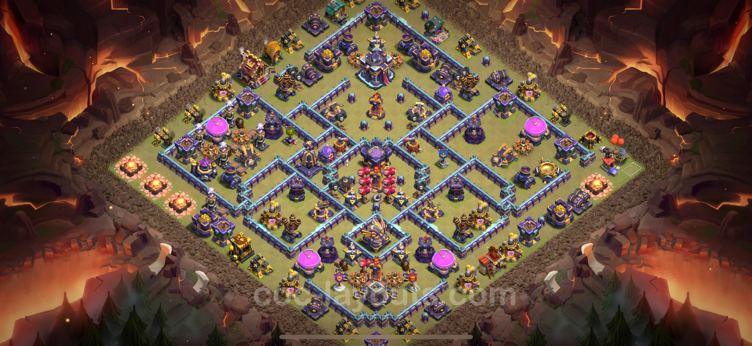 TH15 Die War Base vom RH15 #107