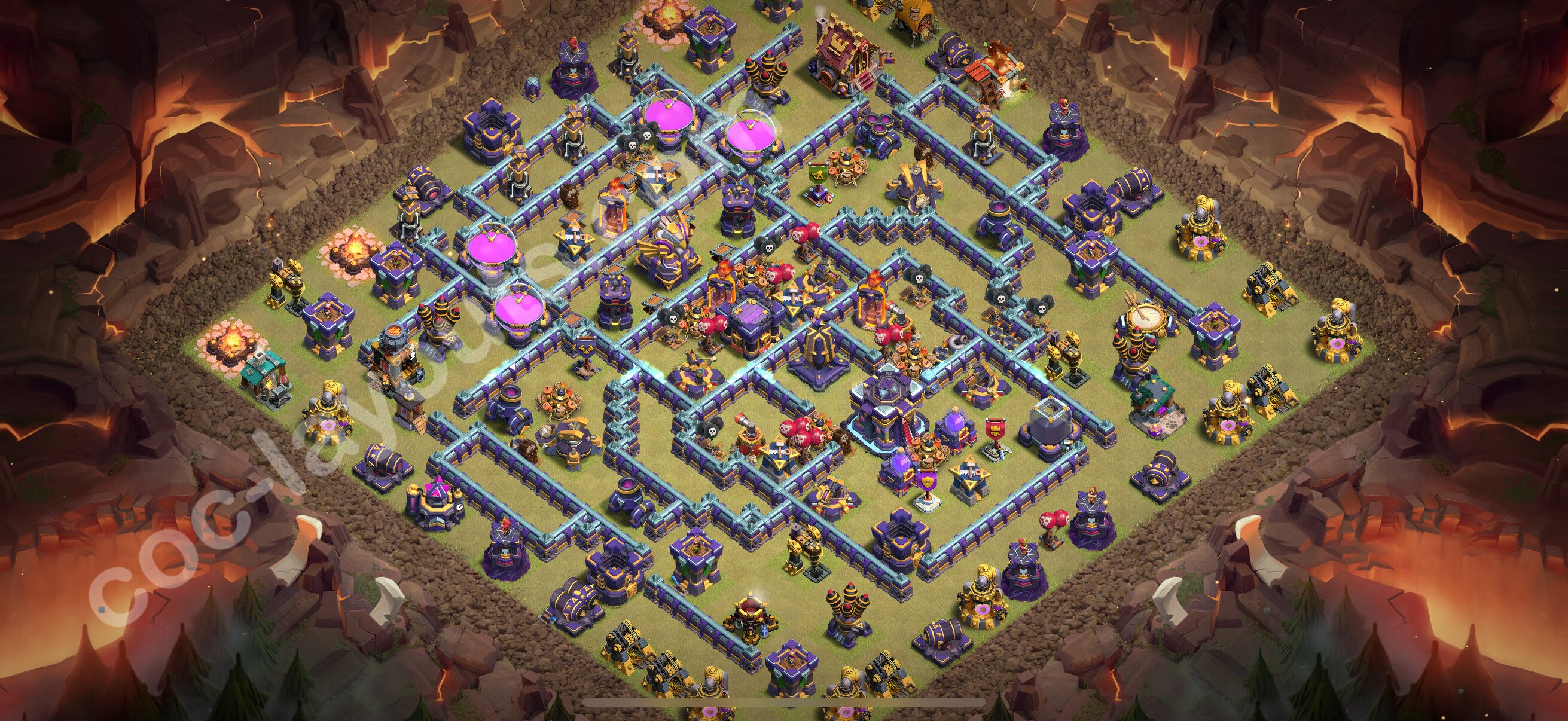TH15 Die War Base vom RH15 #128