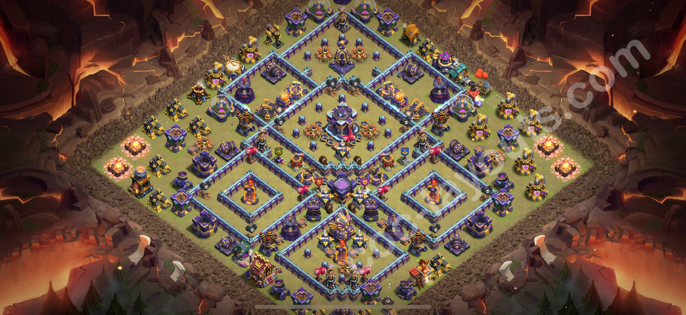 TH15 Die War Base vom RH15 #124