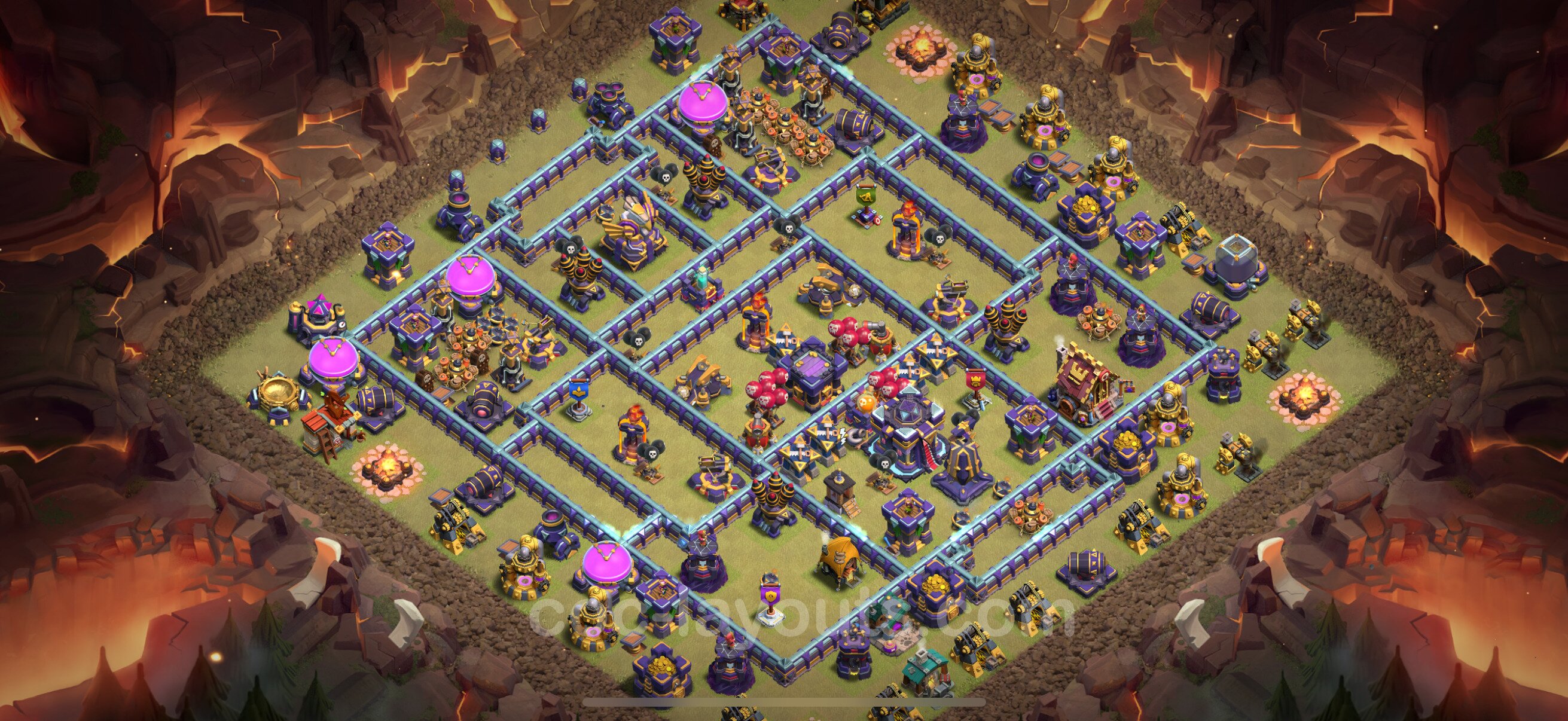 TH15 Die War Base vom RH15 #109