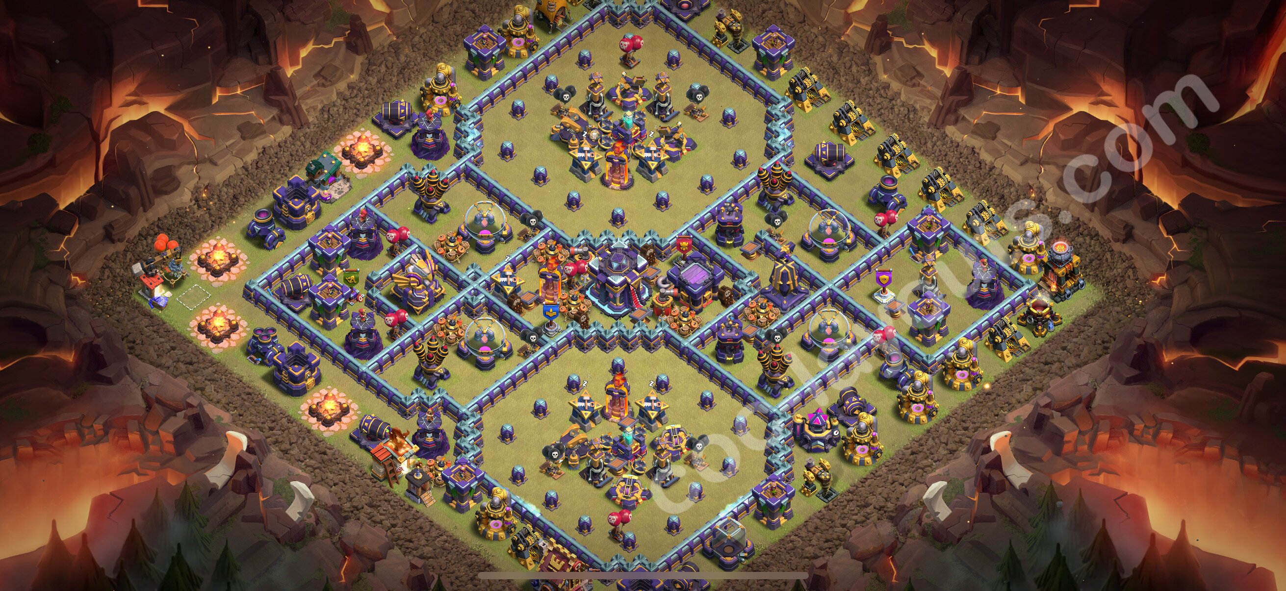 TH15 Die Anti 3 Sterne War Base vom RH15 #125