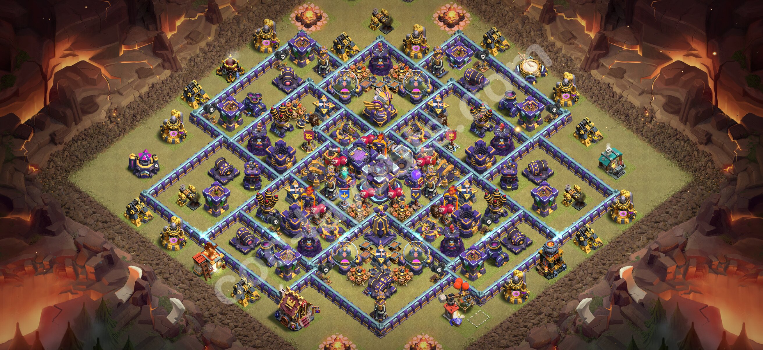 TH15 Die Anti 3 Sterne War Base vom RH15 #132