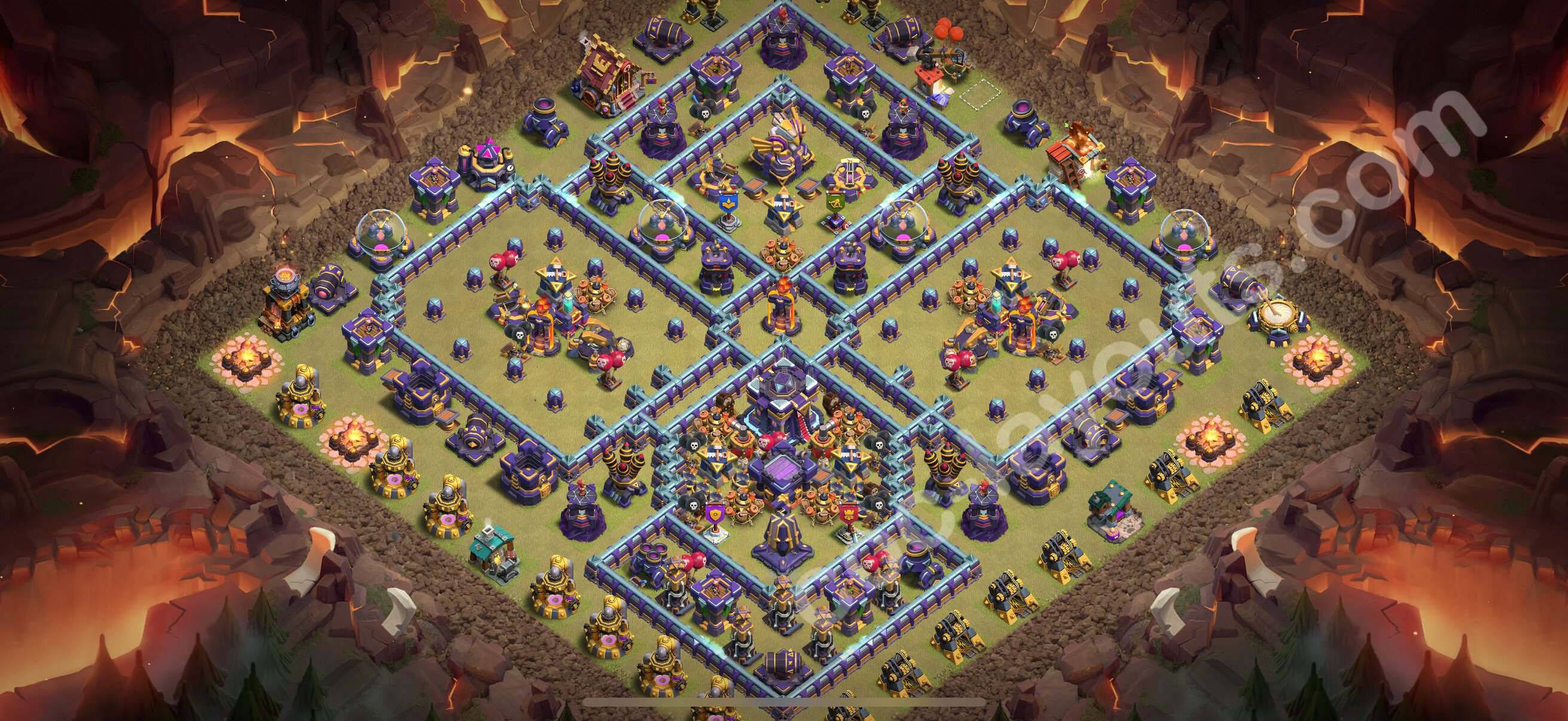 TH15 Die War Base vom RH15 #122