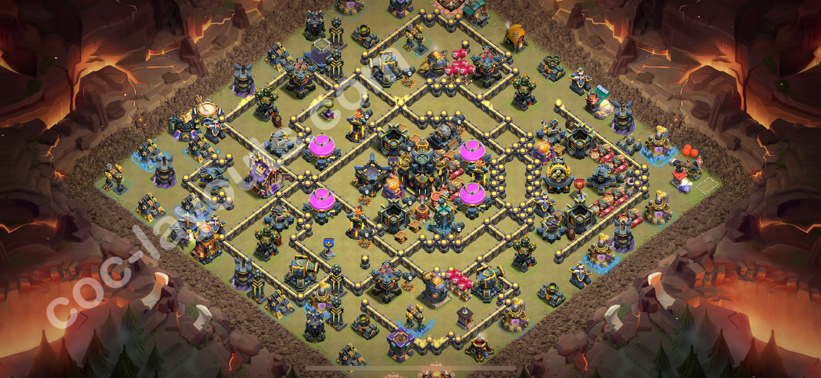 TH17 Die Anti 3 Sterne War Base vom RH17 #140