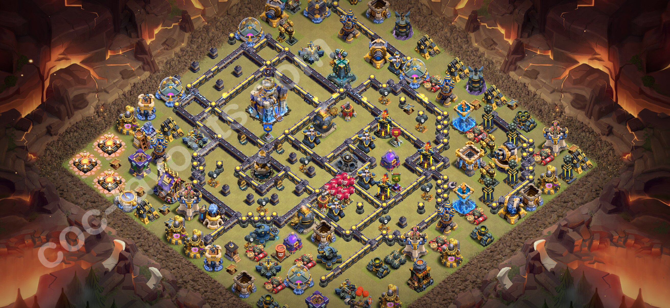 TH18 Die War Base vom RH18 #85