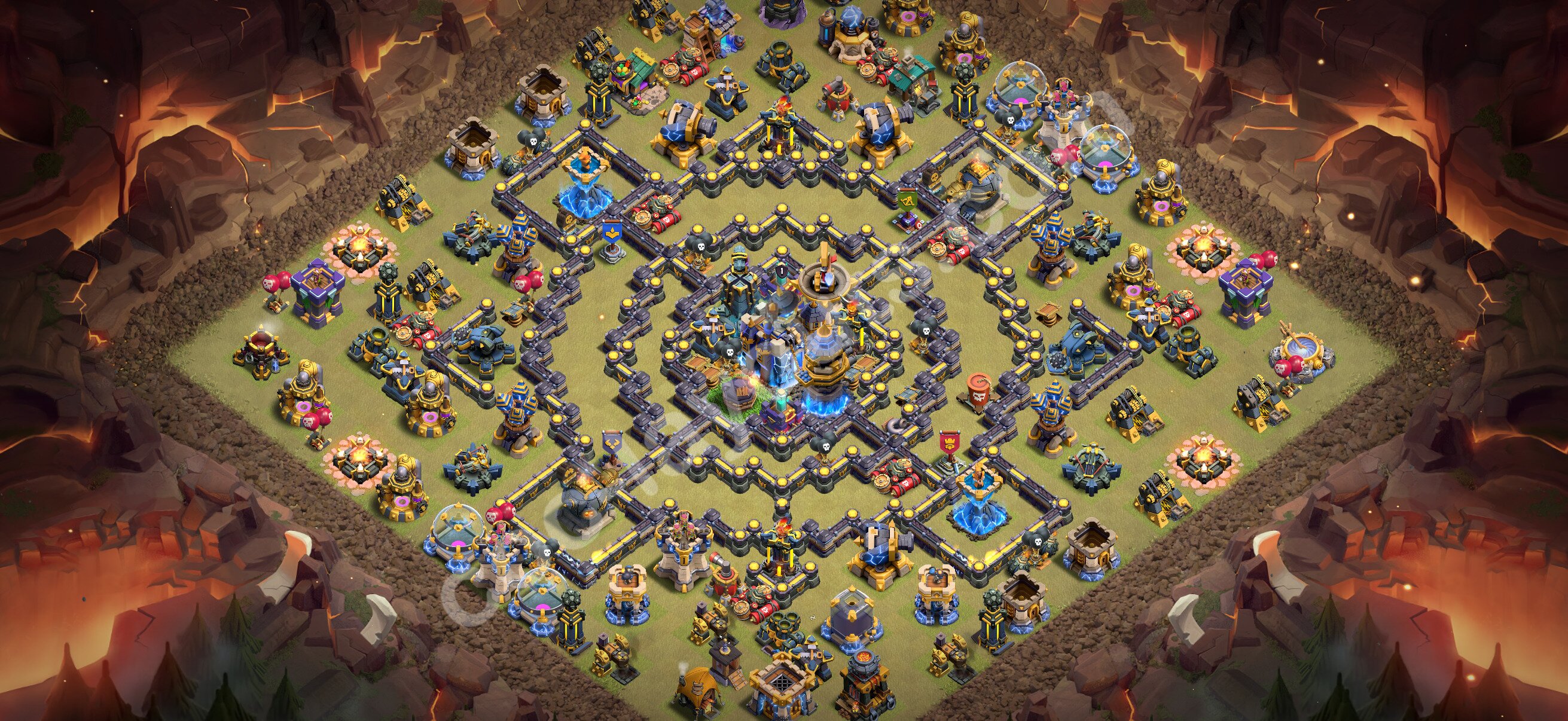 TH18 Die War Base vom RH18 #94