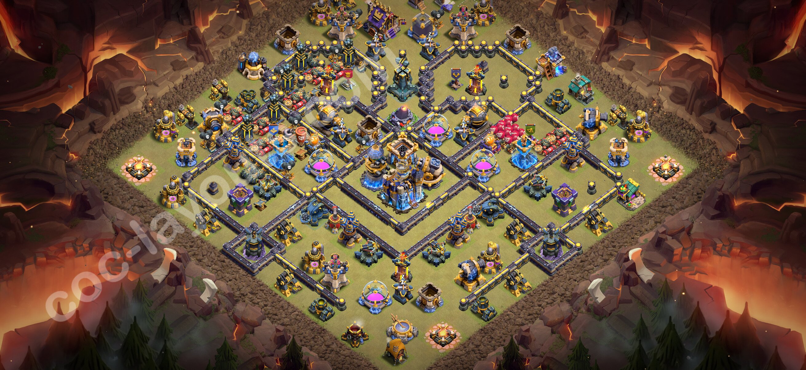 TH18 Die War Base vom RH18 #97