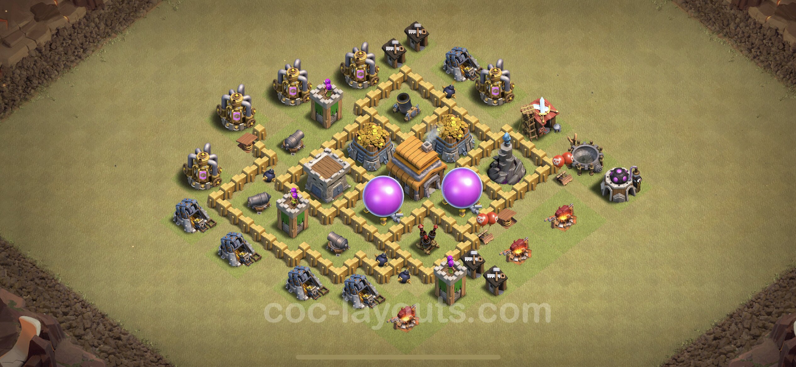 TH5 Die War Base vom RH5 #15