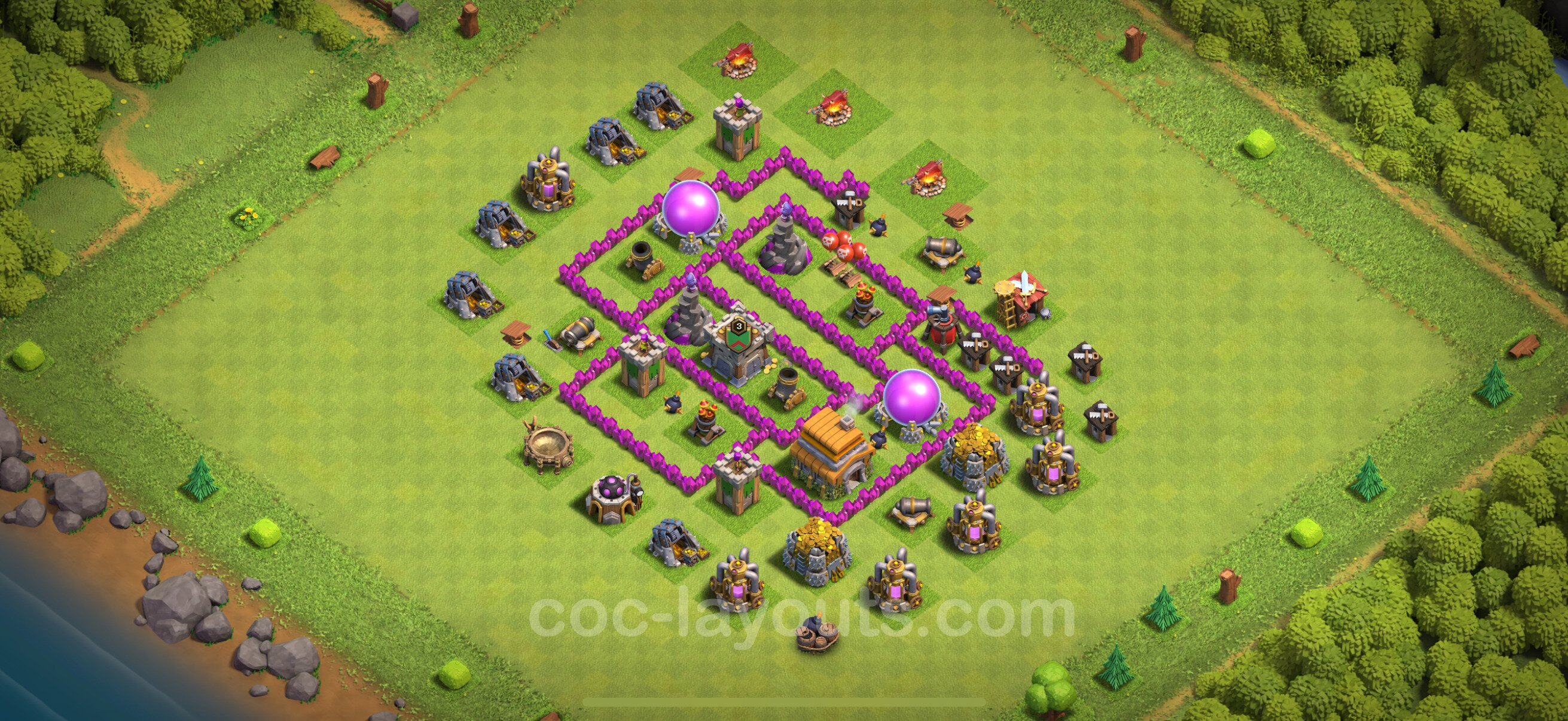 TH6 Die Anti Alles Base vom RH6 #164