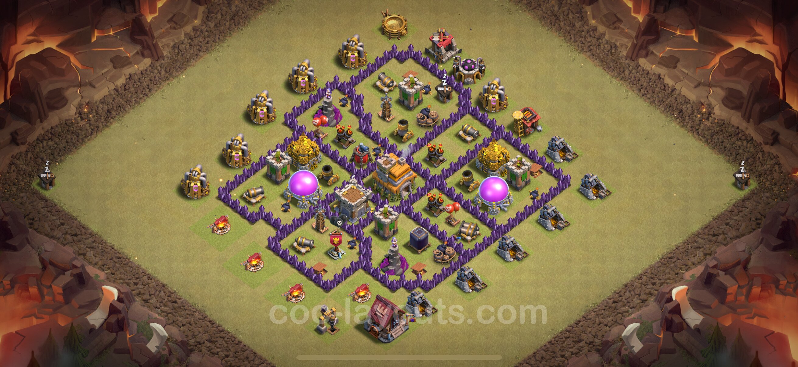 TH7 Die War Base vom RH7 #140