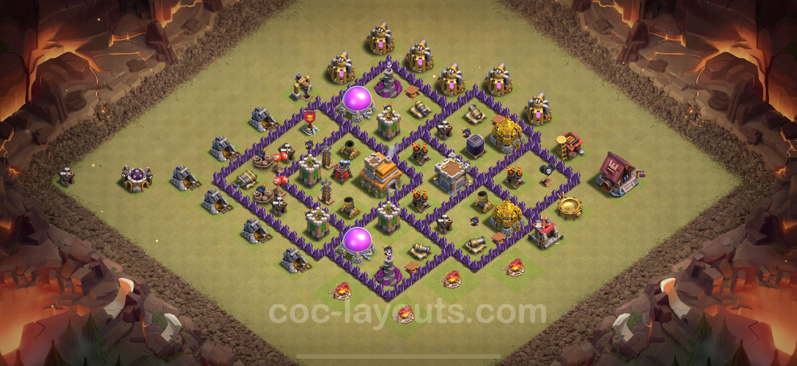 TH7 Die War Base vom RH7 #137