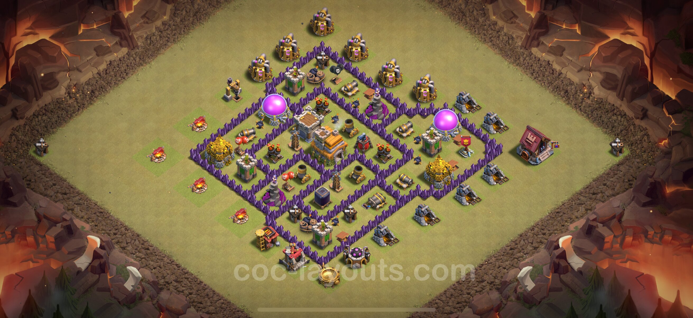 TH7 Die Max War Base vom RH7 #141