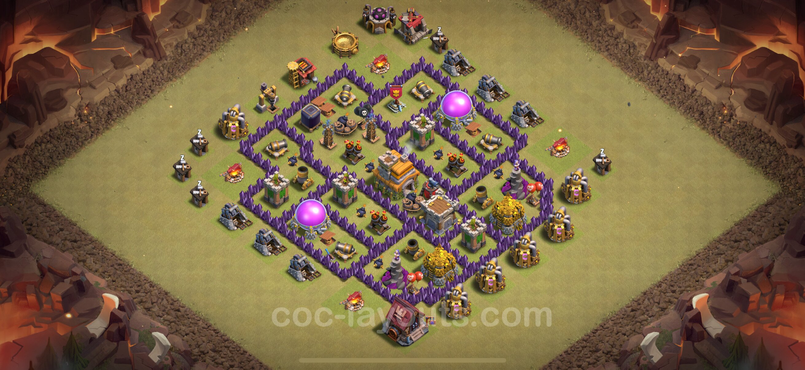 TH7 Die Max War Base vom RH7 #138