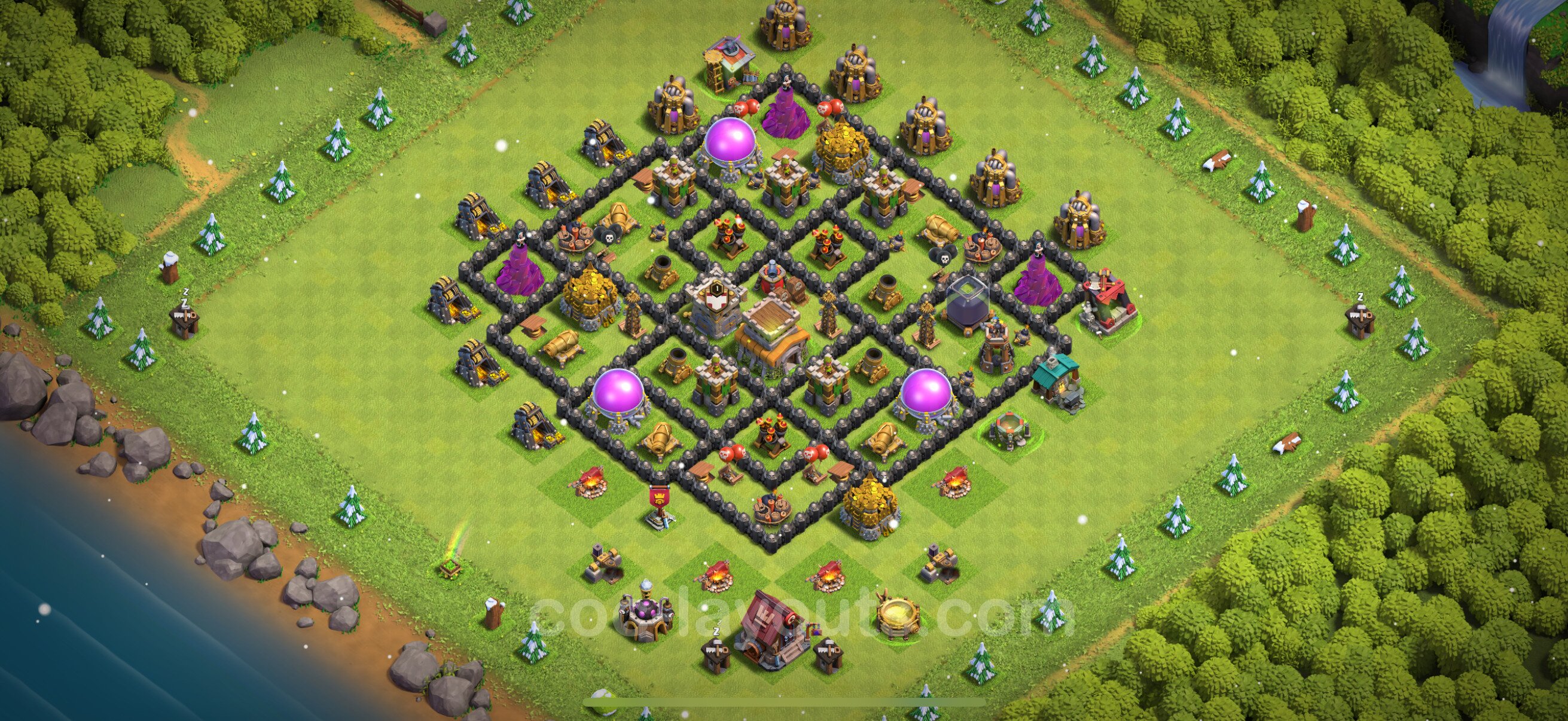 TH8 Die Anti Alles Base vom RH8 #277