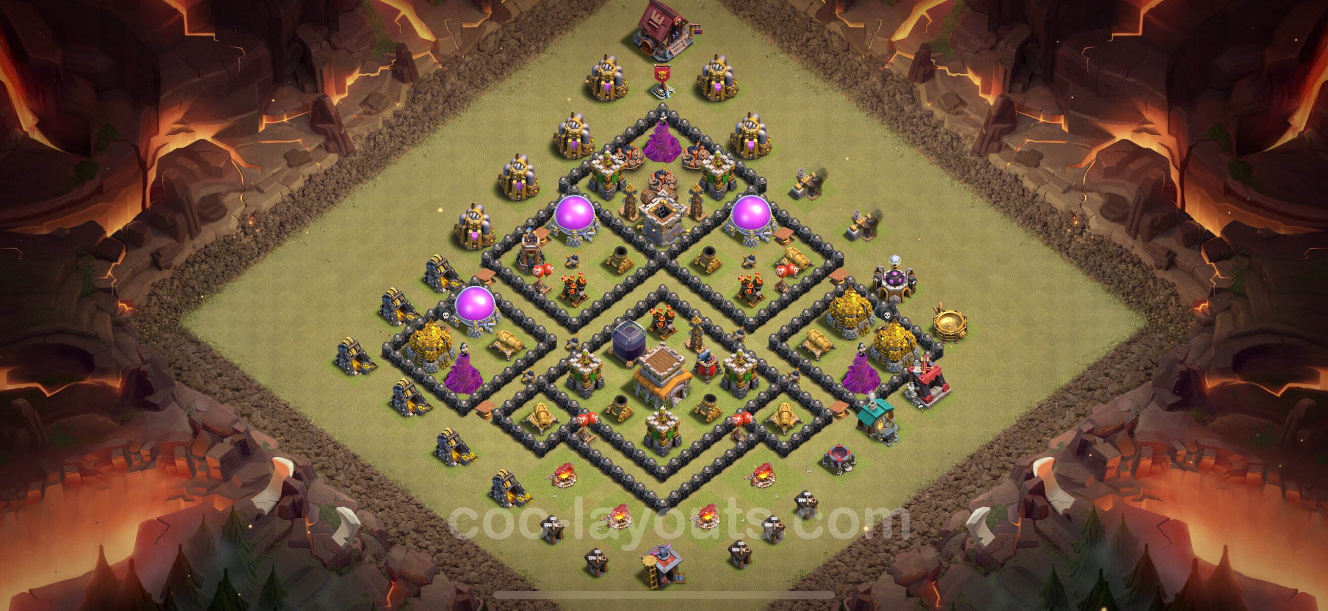 TH8 Die Max War Base vom RH8 #139