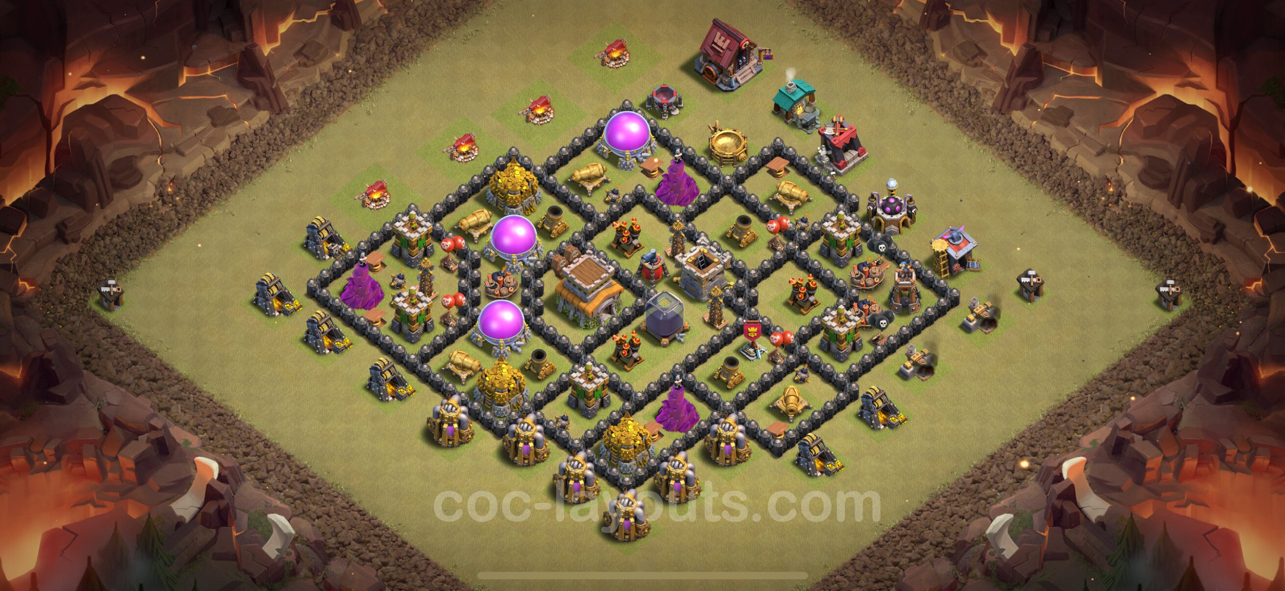 TH8 Die Max War Base vom RH8 #132