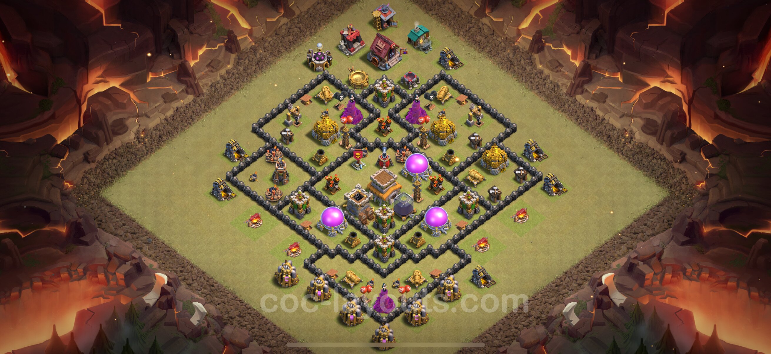 TH8 Die War Base vom RH8 #118